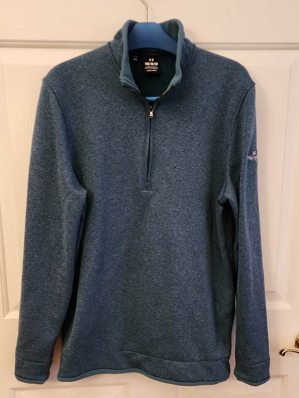 Under Armour Men’s Blue Heather 1/4 Zip Pullover